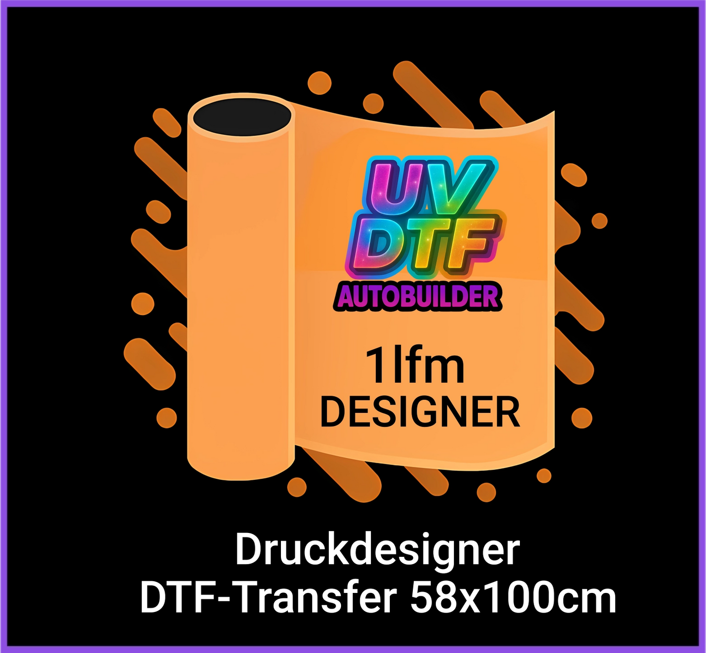 UV DTF Meterware - Druckdesigner