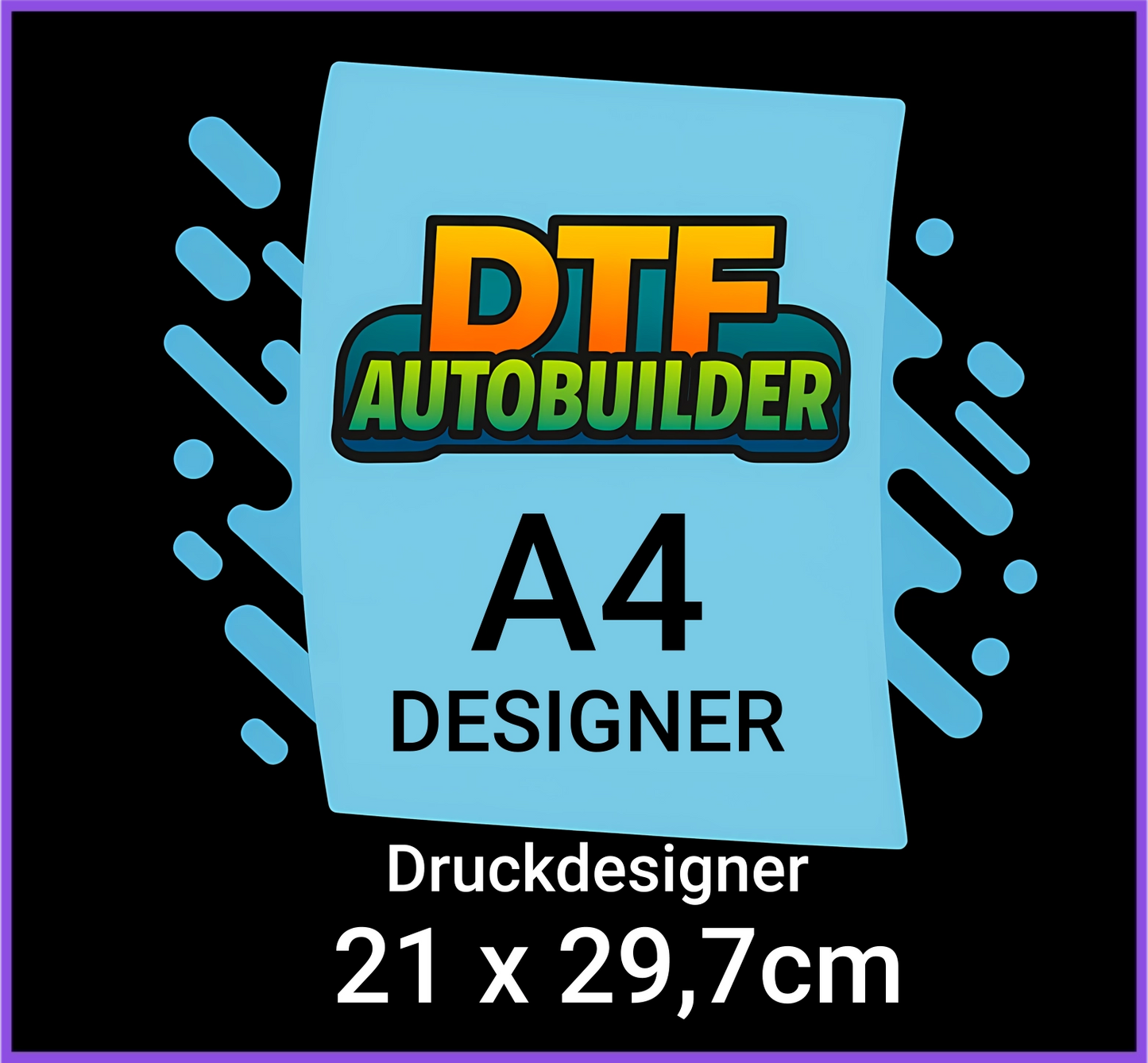 DTF Transfer A4 - Druckdesigner