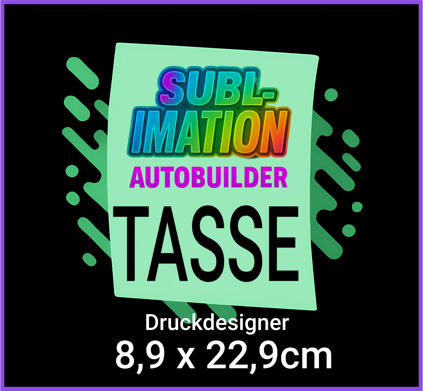 Sublimation Tassee Druckdesigner